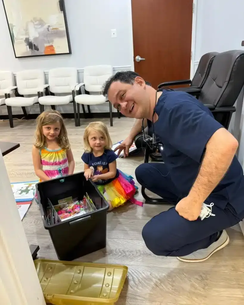 Patient at Reston Heights Dental