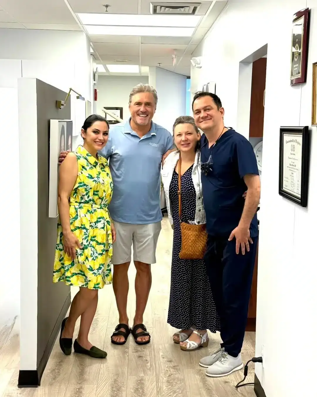 A patient at Reston Heights Dental