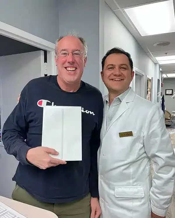 Patient at Reston Heights Dental