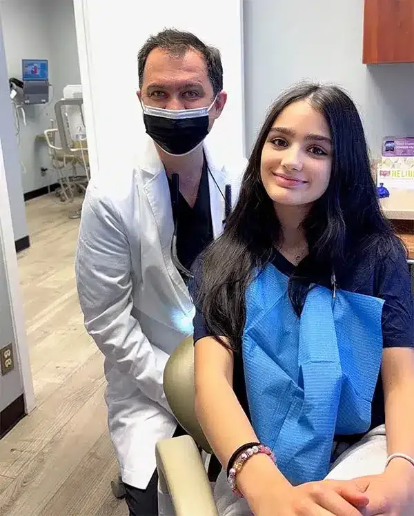 Patient at Reston Heights Dental